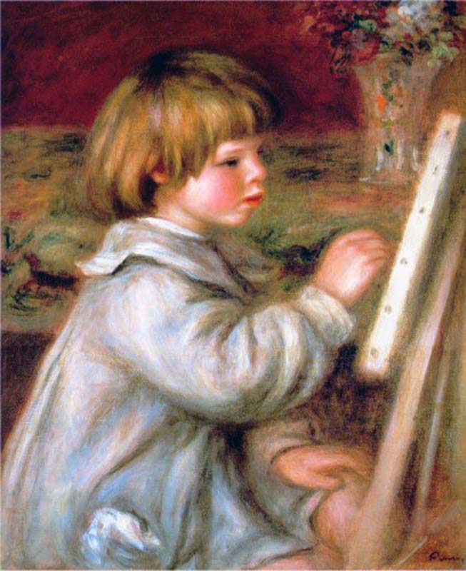 Claude Renoir Painting